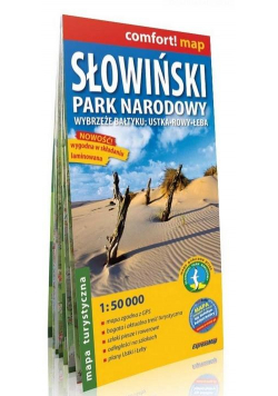 Comfort!map Słowiński Park Narodowy mapa w.2019