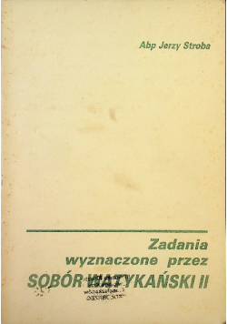 Zadania wyznaczone przez Sobór Watykański II