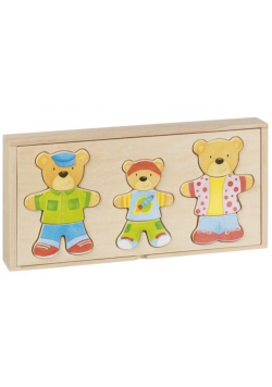Puzzle Przebieranki Misie
