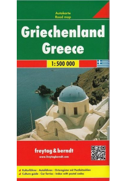 Mapa samochodowa - Grecja 1:500 000