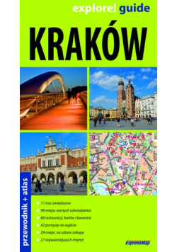 Kraków 2 w 1 Przewodnik + atlas