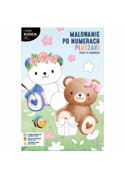Obraz malowanie po numerach Misie Kidea