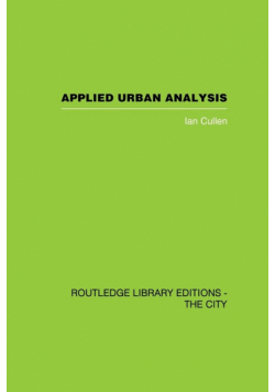 Applied Urban Analysis