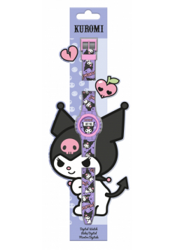 Zegarek cyfrowy KE02 ECO Kuromi KU00002