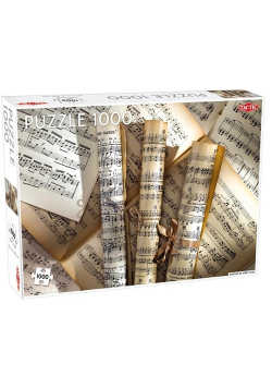 Puzzle Scrolls of sheet music 1000