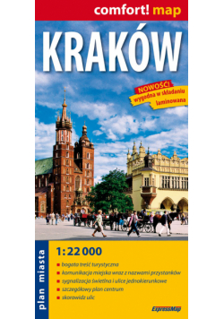 Kraków plan miasta 1:22 000