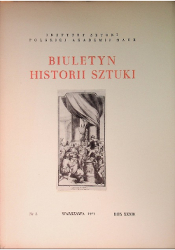 Biuletyn historia sztuki Nr 2 / 71