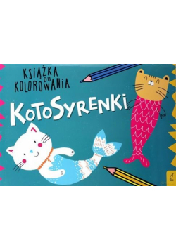 Kotosyrenki. Książka do kolorowania
