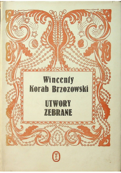 Wincenty Brzozowski utwory zebrane