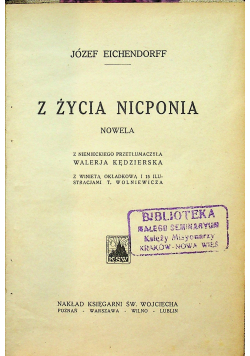 Z życia nicponia ok 1924r.