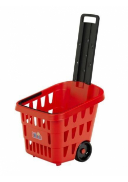 Wózek sklepowy czerwony