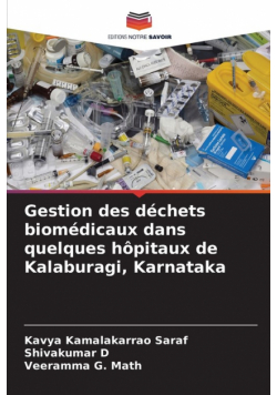 Gestion des déchets biomédicaux dans quelques hôpitaux de Kalaburagi, Karnataka
