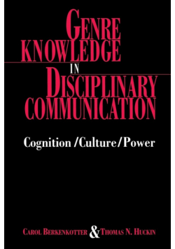 Genre Knowledge in Disciplinary Communication