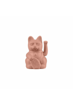 Kot szczęścia mini rózowy 9,8cm