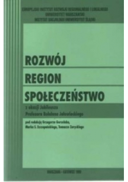 Rozwój - region - społeczeństwo