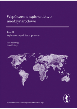 Współczesne sądownictwo międzynarodowe t.2