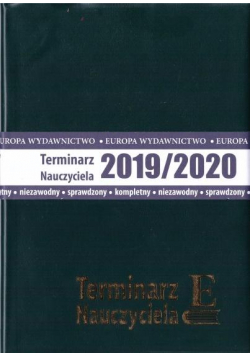 Terminarz Nauczyciela 2019/2020 BR MIX EUROPA