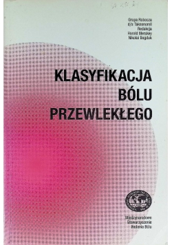 Klasyfikacja bólu przewlekłego