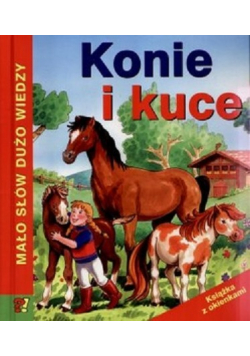 Konie i kuce Książka z okienkami