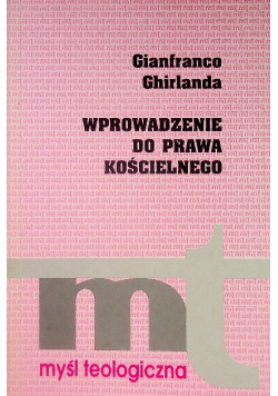 Wprowadzenie do prawa kościelnego
