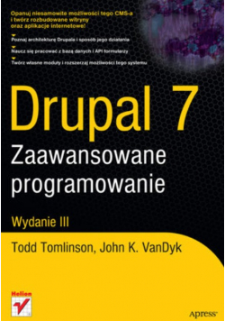 Drupal 7 Zaawansowane programowanie