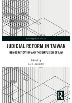 Judicial Reform in Taiwan
