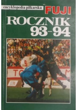 Encyklopedia piłkarska FUJI rocznik 93-94
