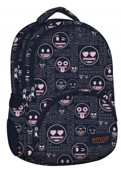 Plecak 4-komorowy Emoji Pink