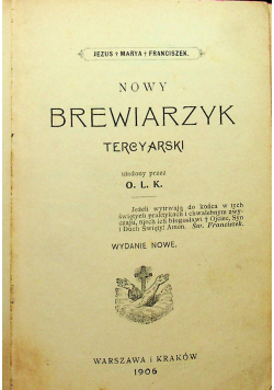 Nowy brewiarzyk 1906 r