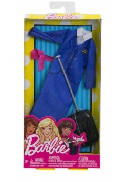 Barbie. Ubranka kariera zestaw FKT13