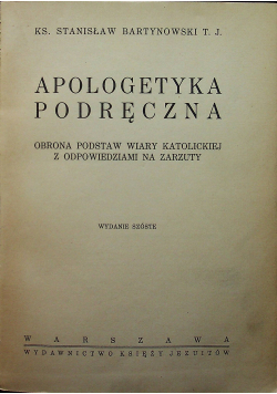 Apologetyka podręczna 1939 r.