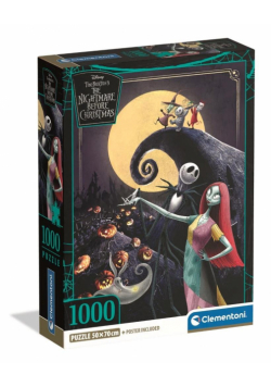 Puzzle 1000 Compact Nightmare Before Christmas 37060