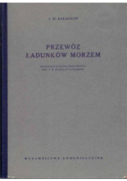 Przewóz ładunków morzem