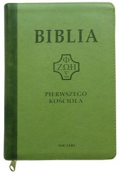 Biblia pierwszego Kościoła z paginat. jasnozielona