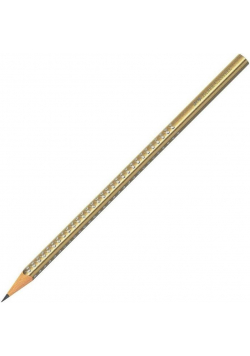 Ołówek Sparkle Pearl złoty (12szt) FABER CASTELL