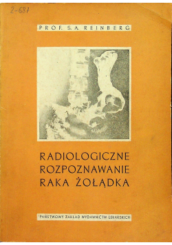 Radiologiczne rozpoznawanie raka żołądka