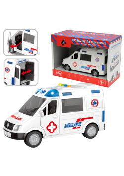 Ambulans z otwieranymi drzwiami