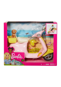 Barbie skuter ze szczeniaczkiem