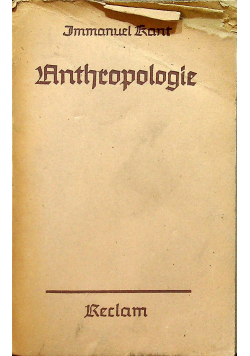 Anthropologie 1943 r.