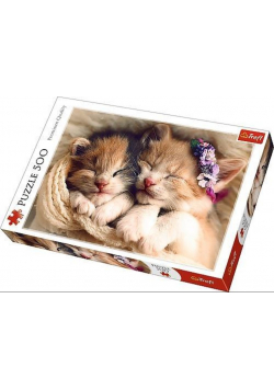 Puzzle Śpiące kotki