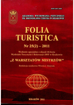 Folia Turistica nr 25 2