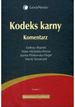 Kodeks karny. Komentarz
