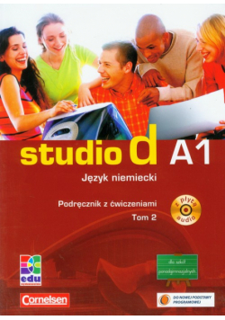 Studio d A1 Podręcznik z ćwiczeniami z płytą CD t.2