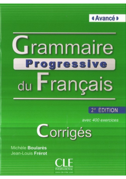 Jean-L. - Grammaire Rrogressive du Francais Avance klucz 2 edycja