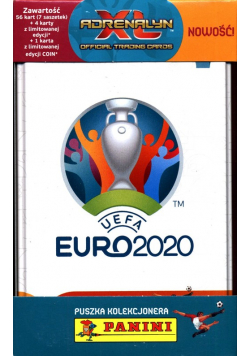Karty UEFA EURO 2020 Adrenalyn XL Puszka kolekcjonera
