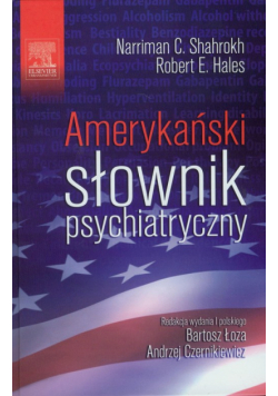 Hales Robert E. - Amerykański słownik psychiatryczny