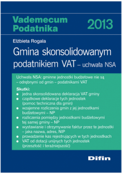 Gmina skonsolidowanym podatnikiem VAT