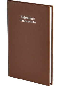 Kalendarz Nauczyciela A5 2019/2020 Albit T brąz