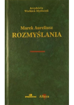 Aureliusz rozmyślania