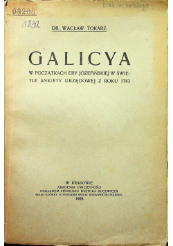 Galicya 1909 r.